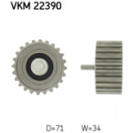 Seade ja juhtrull, hammasrihm SKF VKM 22390