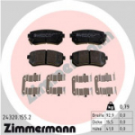 Piduriklotsi komplekt, ketaspidur ZIMMERMANN 24320.155.2