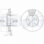 Piduriketas DELPHI BG2745