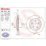 Piduriketas BREMBO 09.7911.21
