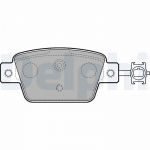 Piduriklotsi komplekt, ketaspidur DELPHI LP2486