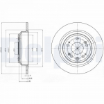 Piduriketas DELPHI BG4196C