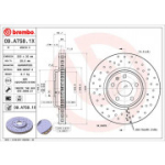 Piduriketas BREMBO 09.A758.1X