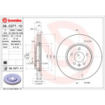 Piduriketas BREMBO 09.C377.11
