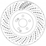 Piduriketas TRW DF6873S