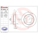 Piduriketas BREMBO 08.B304.10