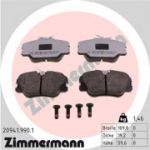 Piduriklotsi komplekt,ketaspidur ZIMMERMANN 20941.990.1