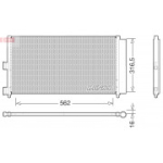 Kondensaator,kliimaseade DENSO DCN09072