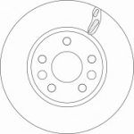 Piduriketas TRW DF6546