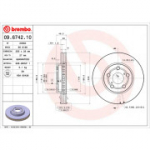 Piduriketas BREMBO 09.6742.10