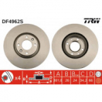 Piduriketas TRW DF4962S