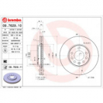 Piduriketas BREMBO 09.7629.11