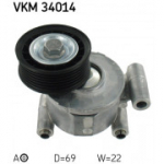Pingutusrull, soonrihm SKF VKM 34014