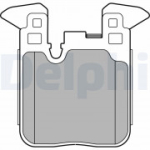 Piduriklotsi komplekt, ketaspidur DELPHI LP2660
