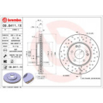 Piduriketas BREMBO 09.8411.1X