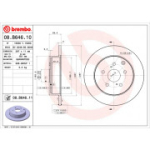 Piduriketas BREMBO 08.B646.11