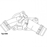 Termostaat, jahutusvedelik WAHLER 4326.97D