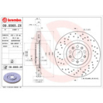 Piduriketas BREMBO 09.9365.2X