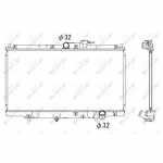 Radiaator, mootorijahutus NRF 526717