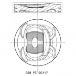 Kolvid MAHLE ORIGINAL 028 PI 00117 000