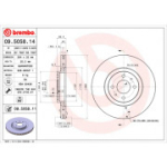 Piduriketas BREMBO 09.5058.11
