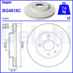 Piduriketas DELPHI BG4818C