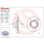 Piduriketas BREMBO 09.5004.10