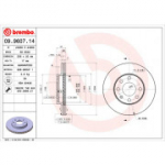 Piduriketas BREMBO 09.9607.14