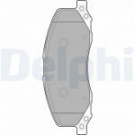 Piduriklotsi komplekt, ketaspidur DELPHI LP2082