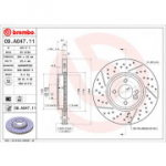 Piduriketas BREMBO 09.A047.11