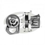 Seade ja juhtrull, soonrihm GATES T36085