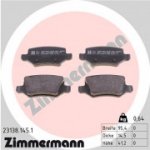 Piduriklotsi komplekt, ketaspidur ZIMMERMANN 23138.145.1