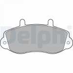 Piduriklotsi komplekt, ketaspidur DELPHI LP1406