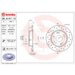 Piduriketas BREMBO 08.A147.1X
