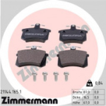 Piduriklotsi komplekt, ketaspidur ZIMMERMANN 21144.165.1