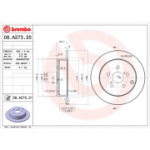 Piduriketas BREMBO 08.A273.21