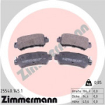 Piduriklotsi komplekt, ketaspidur ZIMMERMANN 25540.145.1