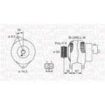 Generaator MAGNETI MARELLI 063731521010