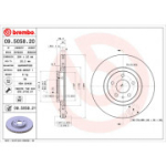 Piduriketas BREMBO 09.5058.21
