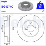 Piduriketas DELPHI BG4974C