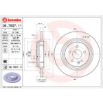 Piduriketas BREMBO 08.7607.11
