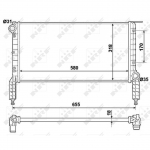 Radiaator, mootorijahutus NRF 53788