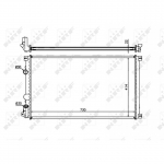 Radiaator, mootorijahutus NRF 58321