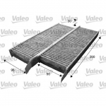 Filter, salongi&otilde;hk VALEO 715555