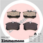 Piduriklotsi komplekt, ketaspidur ZIMMERMANN 23554.150.1