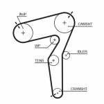 Hammasrihm GATES 5684XS