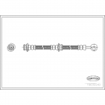 Pidurivoolik CORTECO 19032240