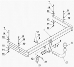 K&auml;rukonks AUTOHAK K34 VW Passat, Variant