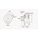 Generaator MAGNETI MARELLI 063731577010