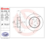 Piduriketas BREMBO 08.A708.11
